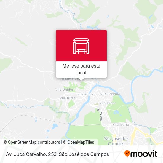 Av. Juca Carvalho, 253 mapa