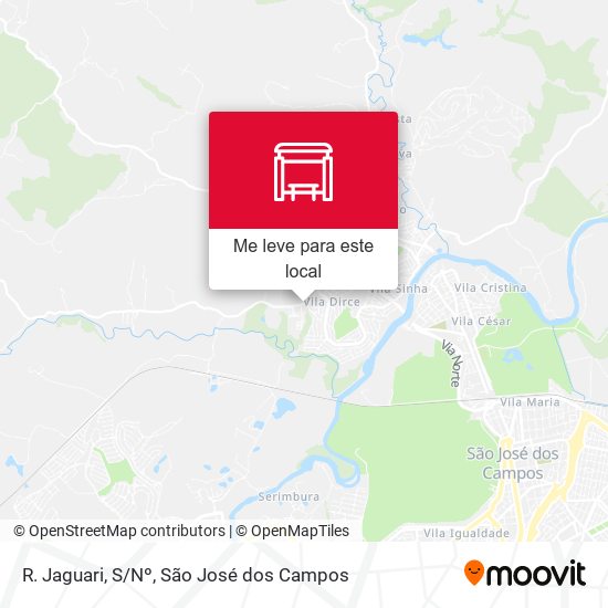 R. Jaguari, S/Nº mapa