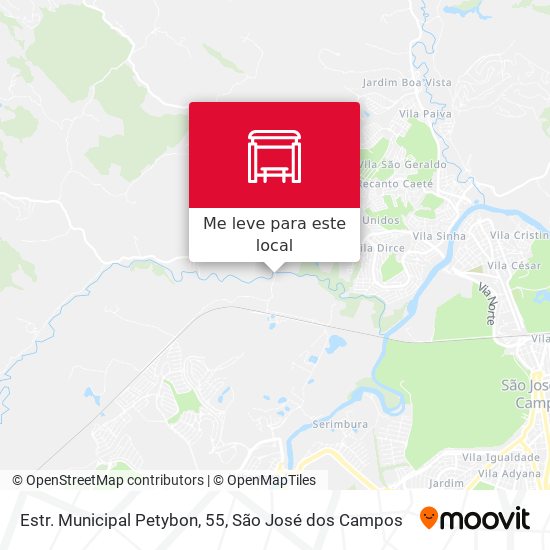 Estr. Municipal Petybon, 55 mapa