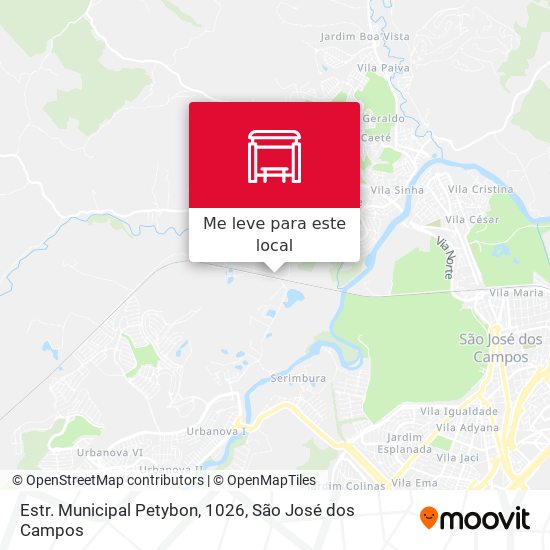 Estr. Municipal Petybon, 1026 mapa