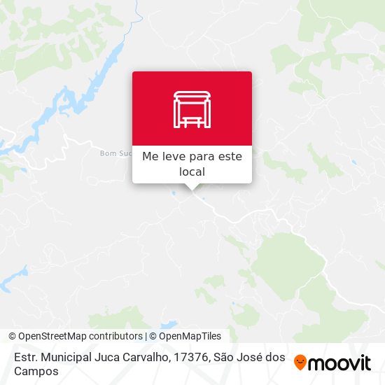 Estr. Municipal Juca Carvalho, 17376 mapa