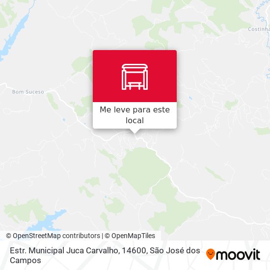 Estr. Municipal Juca Carvalho, 14600 mapa