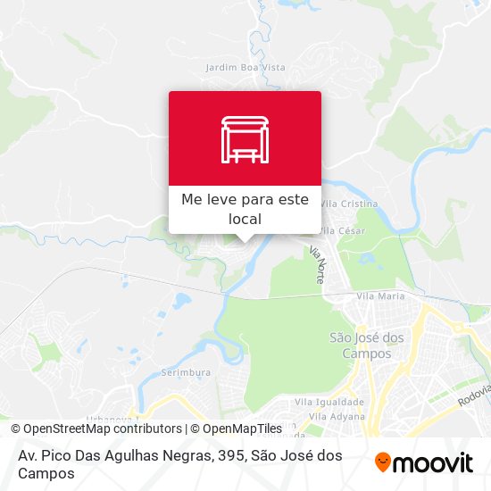Av. Pico Das Agulhas Negras, 395 mapa