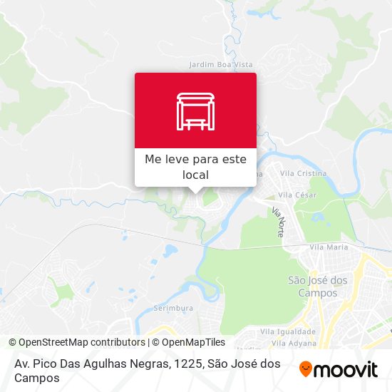 Av. Pico Das Agulhas Negras, 1225 mapa