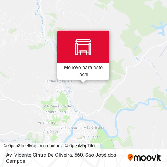 Av. Vicente Cintra De Oliveira, 560 mapa