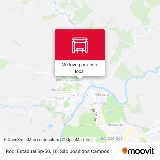 Rod. Estadual Sp-50, 10 mapa