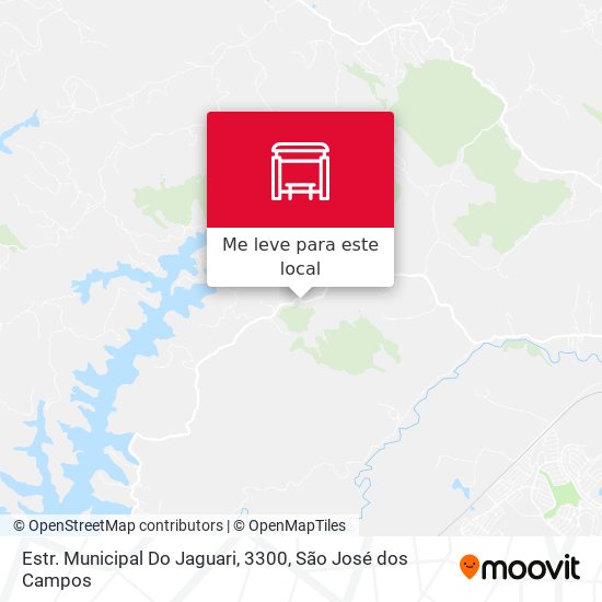 Estr. Municipal Do Jaguari, 3300 mapa