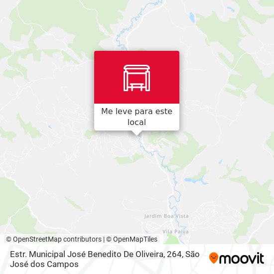 Estr. Municipal José Benedito De Oliveira, 264 mapa