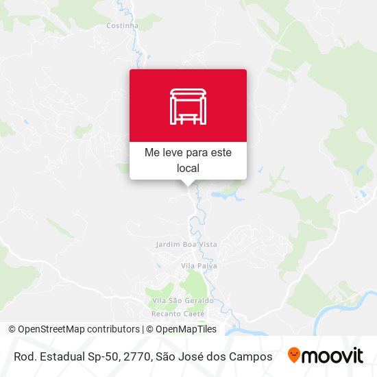 Rod. Estadual Sp-50, 2770 mapa