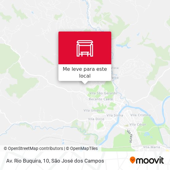 Av. Rio Buquira, 10 mapa