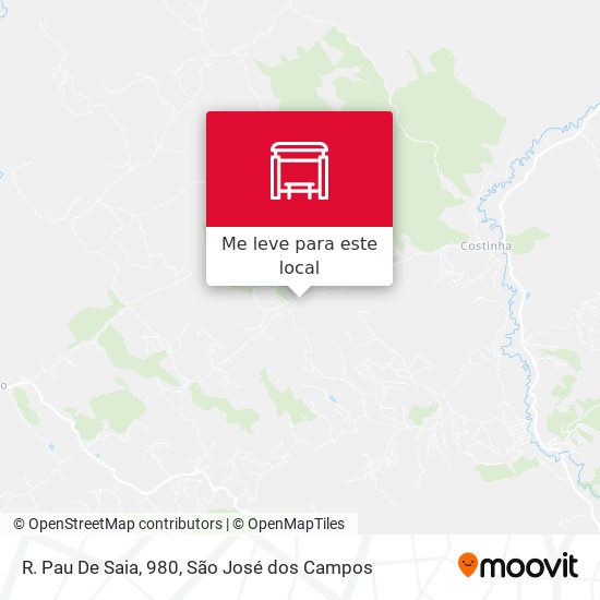 R. Pau De Saia, 980 mapa