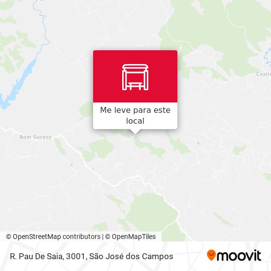 R. Pau De Saia, 3001 mapa