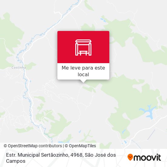 Estr. Municipal Sertãozinho, 4968 mapa
