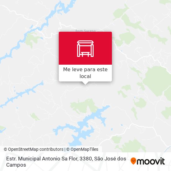 Estr. Municipal Antonio Sa Flor, 3380 mapa