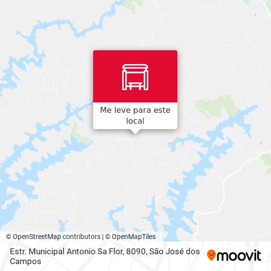 Estr. Municipal Antonio Sa Flor, 8090 mapa