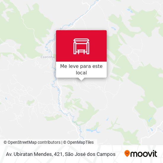 Av. Ubiratan Mendes, 421 mapa