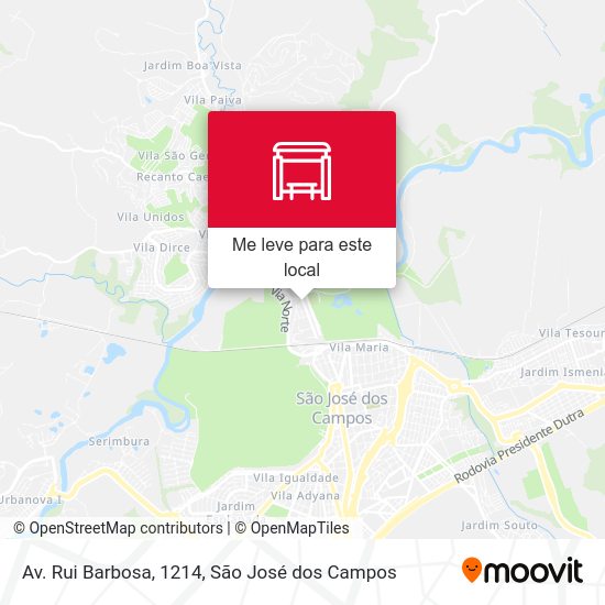 Av. Rui Barbosa, 1214 mapa