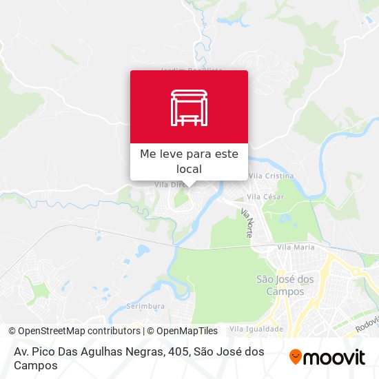 Av. Pico Das Agulhas Negras, 405 mapa