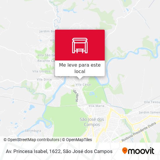 Av. Princesa Isabel, 1622 mapa