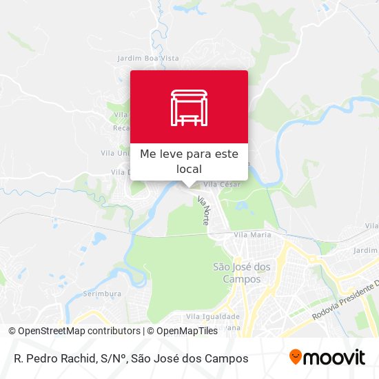 R. Pedro Rachid, S/Nº mapa