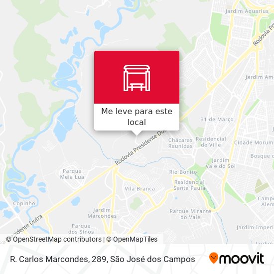R. Carlos Marcondes, 289 mapa