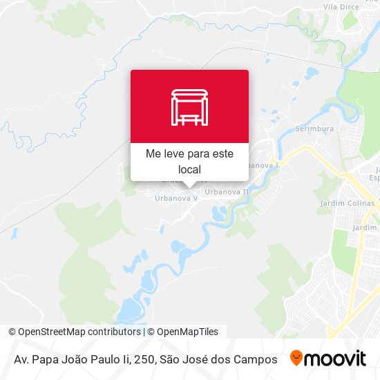 Av. Papa João Paulo Ii, 250 mapa