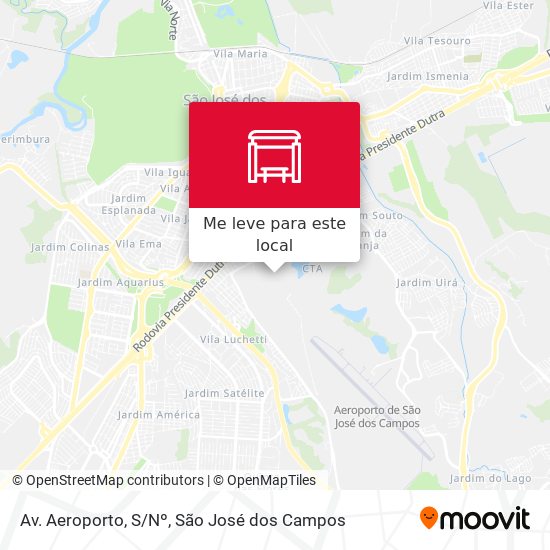 Av. Aeroporto, S/Nº mapa