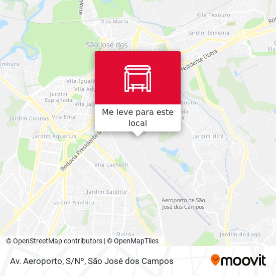 Av. Aeroporto, S/Nº mapa