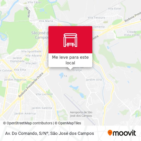 Av. Do Comando, S/Nº mapa