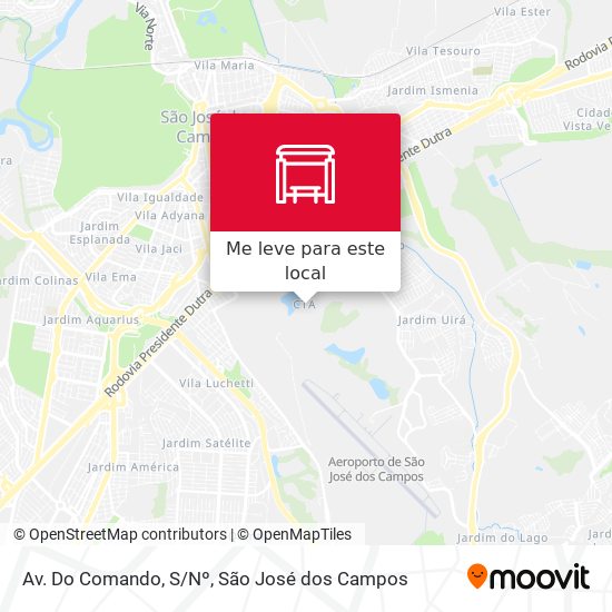 Av. Do Comando, S/Nº mapa