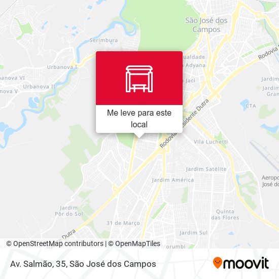 Av. Salmão, 35 mapa