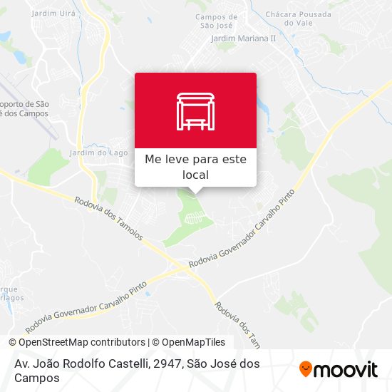 Av. João Rodolfo Castelli, 2947 mapa