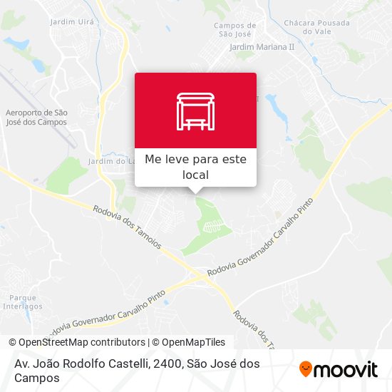 Av. João Rodolfo Castelli, 2400 mapa