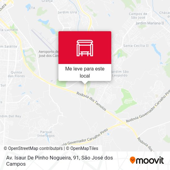 Av. Isaur De Pinho Nogueira, 91 mapa