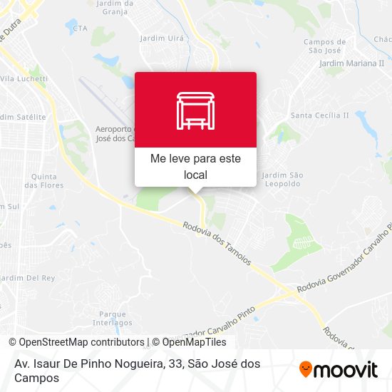 Av. Isaur De Pinho Nogueira, 33 mapa