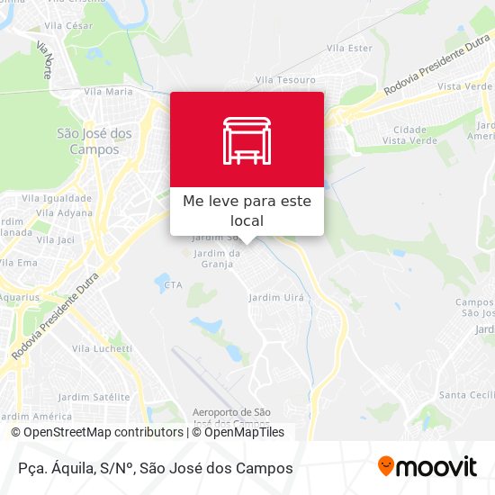 Pça. Áquila, S/Nº mapa