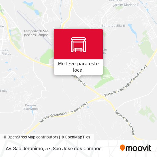 Av. São Jerônimo, 57 mapa