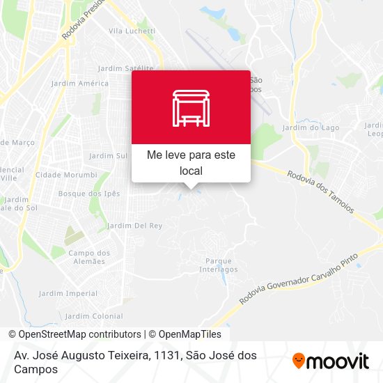 Av. José Augusto Teixeira, 1131 mapa