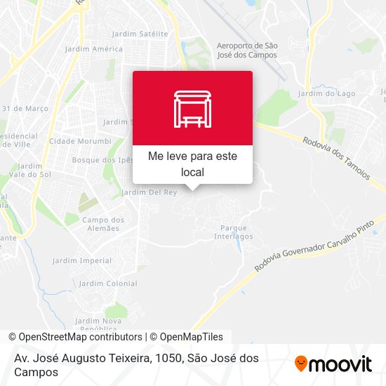 Av. José Augusto Teixeira, 1050 mapa
