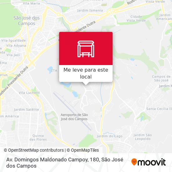 Av. Domingos Maldonado Campoy, 180 mapa