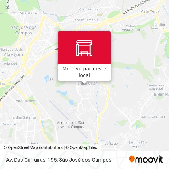 Av. Das Curruiras, 195 mapa