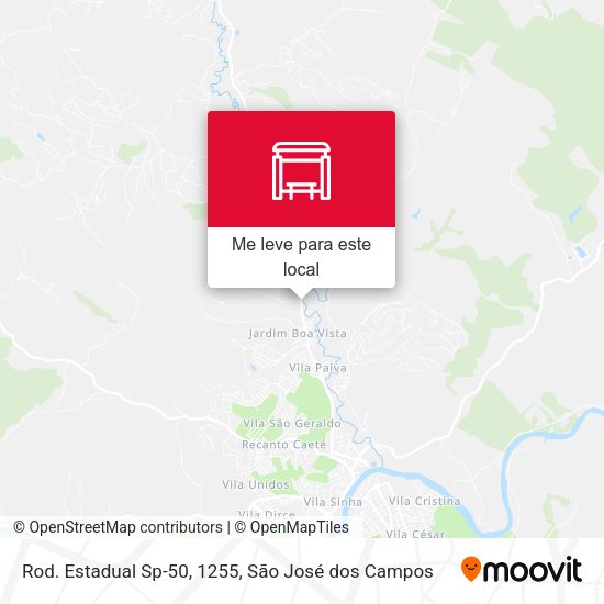Rod. Estadual Sp-50, 1255 mapa