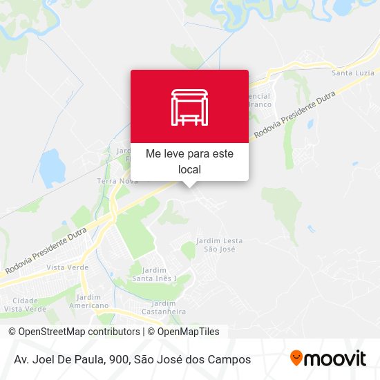 Av. Joel De Paula, 900 mapa