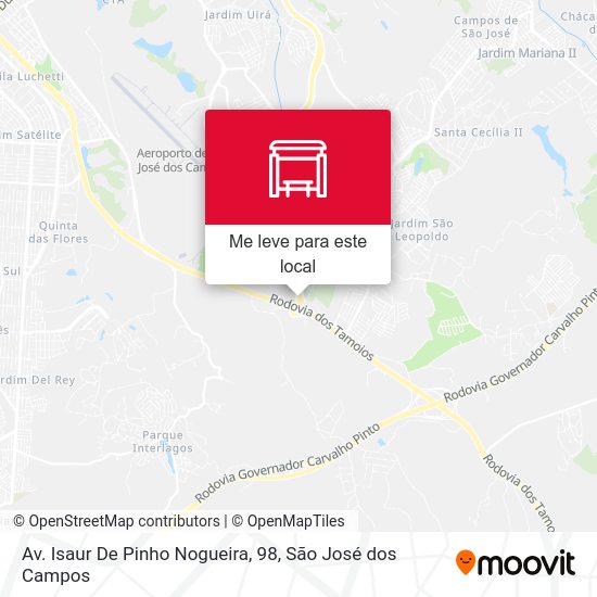 Av. Isaur De Pinho Nogueira, 98 mapa