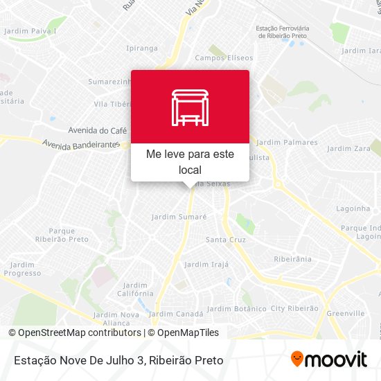 Estação Nove De Julho 3 mapa