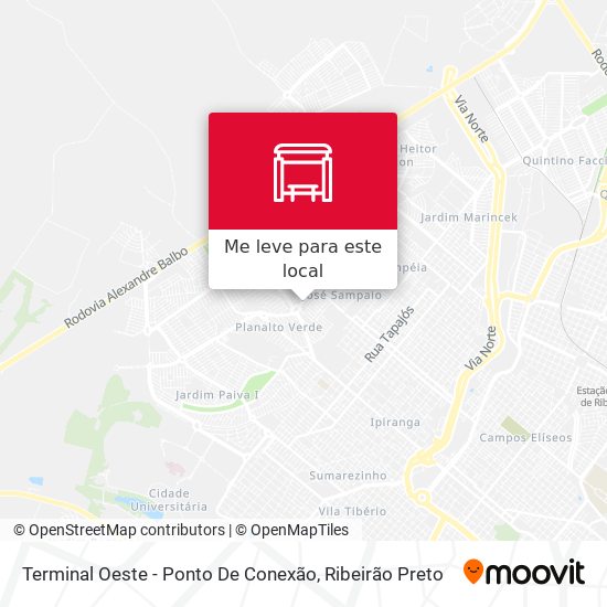 Terminal Oeste - Ponto De Conexão mapa