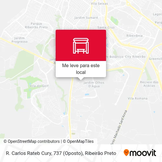 R. Carlos Rateb Cury, 737 (Oposto) mapa