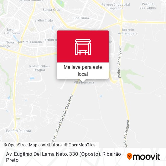 Av. Eugênio Del Lama Neto, 330 (Oposto) mapa