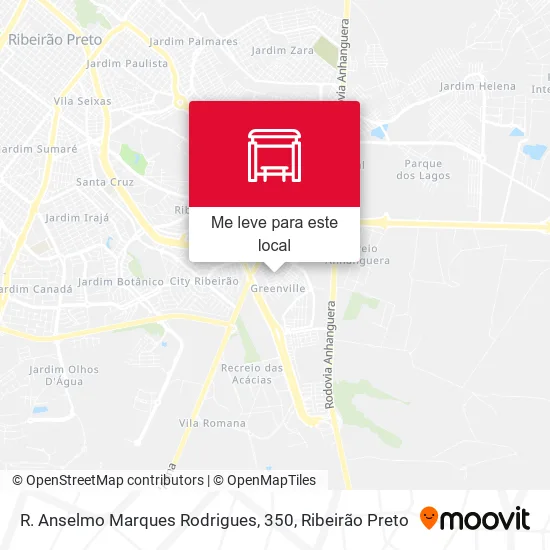 R. Anselmo Marques Rodrigues, 350 mapa