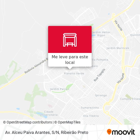 Av. Alceu Paiva Arantes, S/N mapa